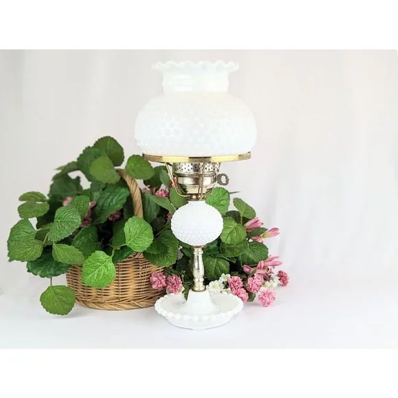 Hobnail lamp deals